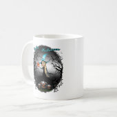 Fröhliches Halloween Kaffeetasse (Vorderseite Links)