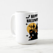 Fröhliches Halloween Kaffeetasse (Vorderseite Links)