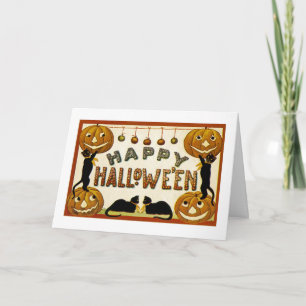 Fröhliches Halloween Karte