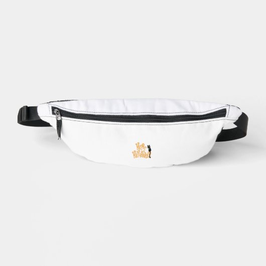 FRÖHLICHES HALLOWEEN KATZE BAUCHTASCHE (Vorderseite)