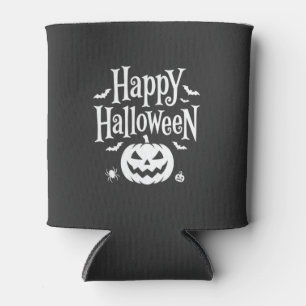 Fröhliches Halloween Kürbis Fledermaus Spinne Desi Dosenkühler