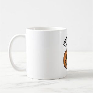 Fröhliches Halloween-Kürbisgesicht Vintage-Vektord Kaffeetasse