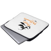 Fröhliches Halloween Laptopschutzhülle (Vorne Knopf)