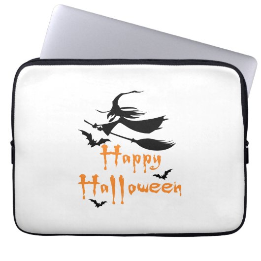 Fröhliches Halloween Laptopschutzhülle (Vorderseite)