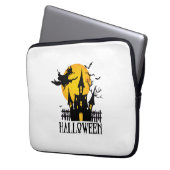 Fröhliches Halloween Laptopschutzhülle (Vorderseite Links)