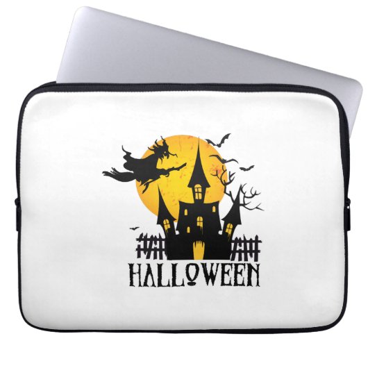 Fröhliches Halloween Laptopschutzhülle (Vorderseite)