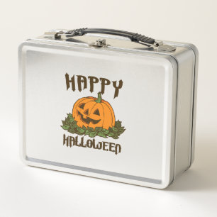 Fröhliches Halloween Lustiges Halloween Kostüm Metall Brotdose