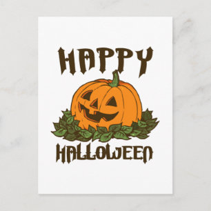 Fröhliches Halloween Lustiges Halloween Kostüm Postkarte