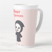 Fröhliches Halloween Milchtasse (Rechte Ecke)