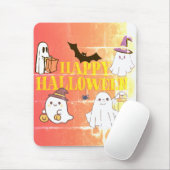 Fröhliches Halloween Mousepad (Mit Mouse)