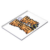 Fröhliches Halloween Notizblock (Linke Seite)