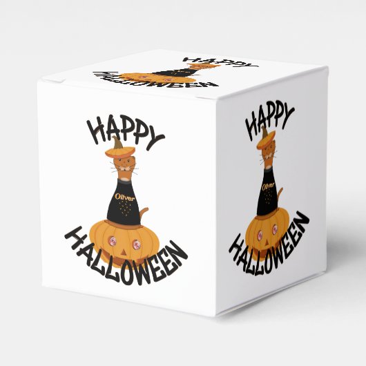 Fröhliches Halloween Oliver! Geschenkschachtel (Vorderseite)