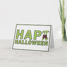 Fröhliches Halloween Pi Frankenstein Mathe-Geek