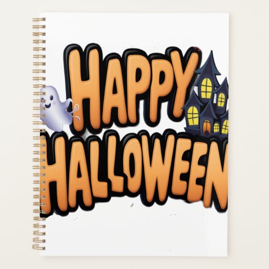 Fröhliches Halloween Planer (Vorderseite)