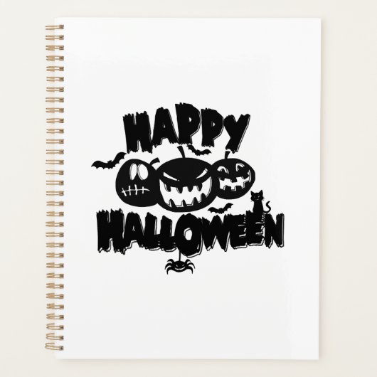 Fröhliches Halloween Planer (Vorderseite)