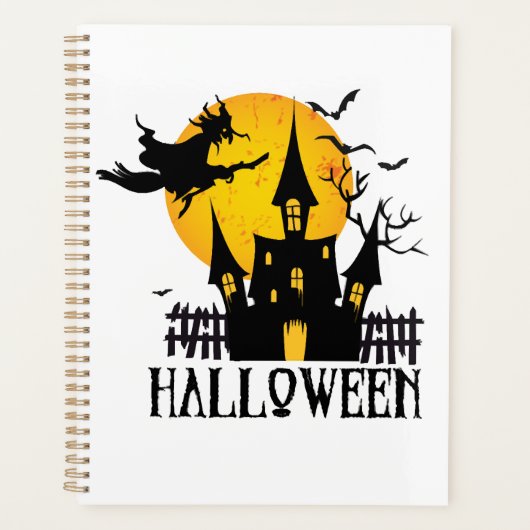 Fröhliches Halloween Planer (Vorderseite)