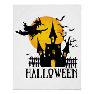 Fröhliches Halloween Poster