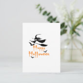 Fröhliches Halloween Postkarte (Stehend Vorderseite)
