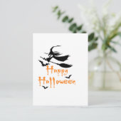 Fröhliches Halloween Postkarte (Stehend Vorderseite)