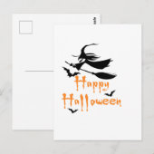 Fröhliches Halloween Postkarte (Vorne/Hinten)