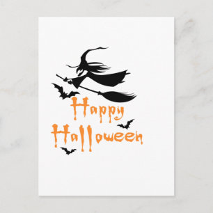 Fröhliches Halloween Postkarte