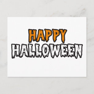Fröhliches Halloween Postkarte