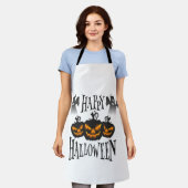 Fröhliches Halloween Schürze (Getragen)