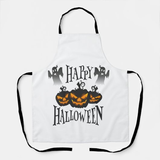 Fröhliches Halloween Schürze (Vorderseite)