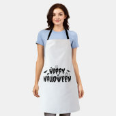 Fröhliches Halloween Schürze (Getragen)