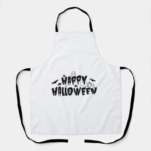 Fröhliches Halloween Schürze (Vorderseite)