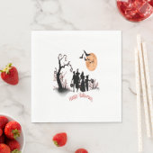 Fröhliches Halloween Serviette (Beispiel)
