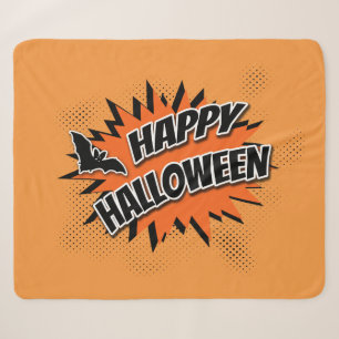 Fröhliches Halloween Sherpadecke