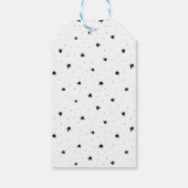 Fröhliches Halloween Spinnennetz-Geschenkanhänger Geschenkanhänger (Rückseite)