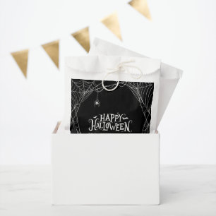 Fröhliches Halloween Spinnennetz Personalisiert Geschenktütchen