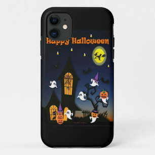 Fröhliches Halloween Spukhaus Case-Mate iPhone Hülle