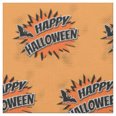 Fröhliches Halloween Stoff (Nahaufnahme)