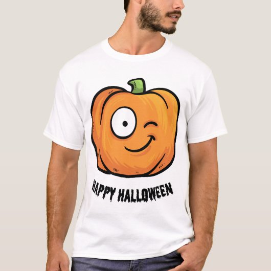 Fröhliches Halloween T-Shirt (Vorderseite)