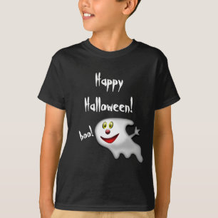 Fröhliches Halloween T-Shirt für schwarze Kinder,