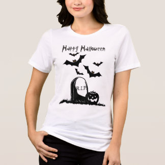 Fröhliches Halloween T-Shirt Tri-Blend Shirt