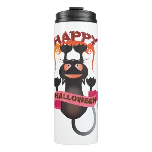 Fröhliches Halloween Thermosbecher (Vorderseite)
