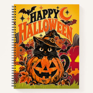 Fröhliches Halloween und BUH Notizblock