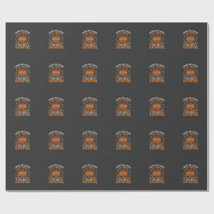 Fröhliches Halloween Vampir Kürbis Hexenhut Fleder Geschenkpapier