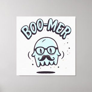 Fröhliches Halloween von deinem Lieblings-Boomer! Leinwanddruck