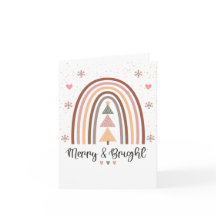 Fröhliches & Helles Boho-Regenbogen-Weihnachten