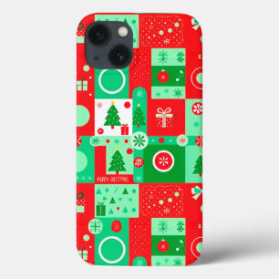 Fröhliches & Helles Festtagsglitzermuster ❄️🎁 Fre Case-Mate iPhone Hülle