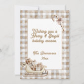 Fröhliches & Helles Foto Weihnachten (Rückseite)