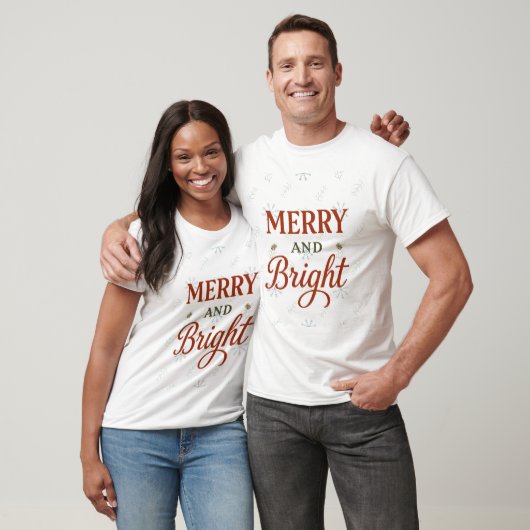 Fröhliches & Helles Weihnachts-T-Shirt – Lustiger  T-Shirt (Unisex)