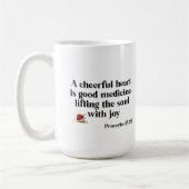 Fröhliches Herz Kaffeetasse (Links)