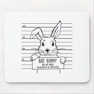 Fröhliches Hoppelig Ostern Süß Lustig Hase T Shirt Mousepad