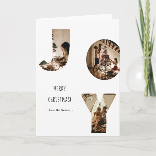 fröhliches, individuelles Foto Karte (Vorderseite)